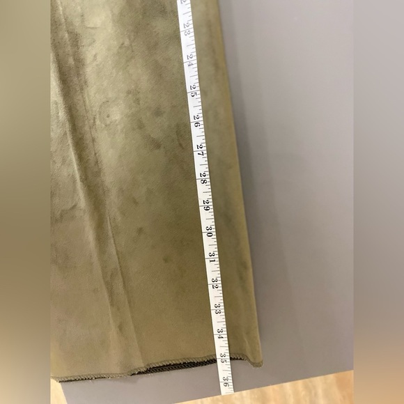 New Vintage CREME DE SILK Olive Green Poly & rayon Mix Pant Mens Size L Waist 36 - Picture 8 of 12